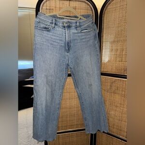 Joes light wash straight leg denim jeans